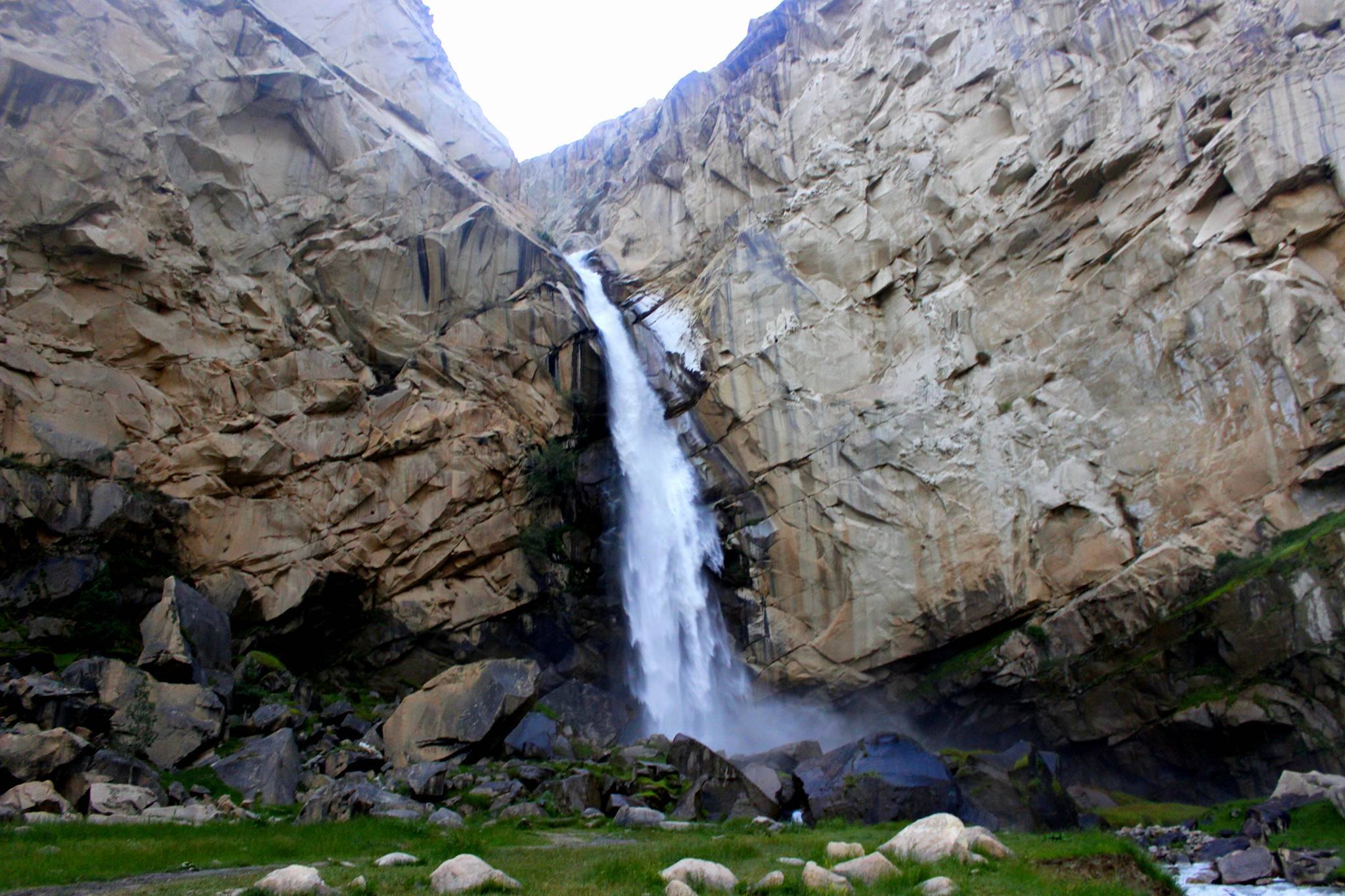 Image result for Khamosh Waterfall