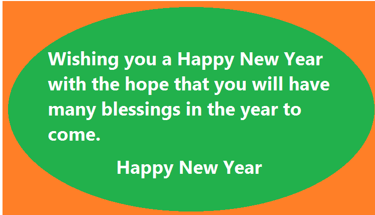 Happy New Year Wishes Quotes SMS