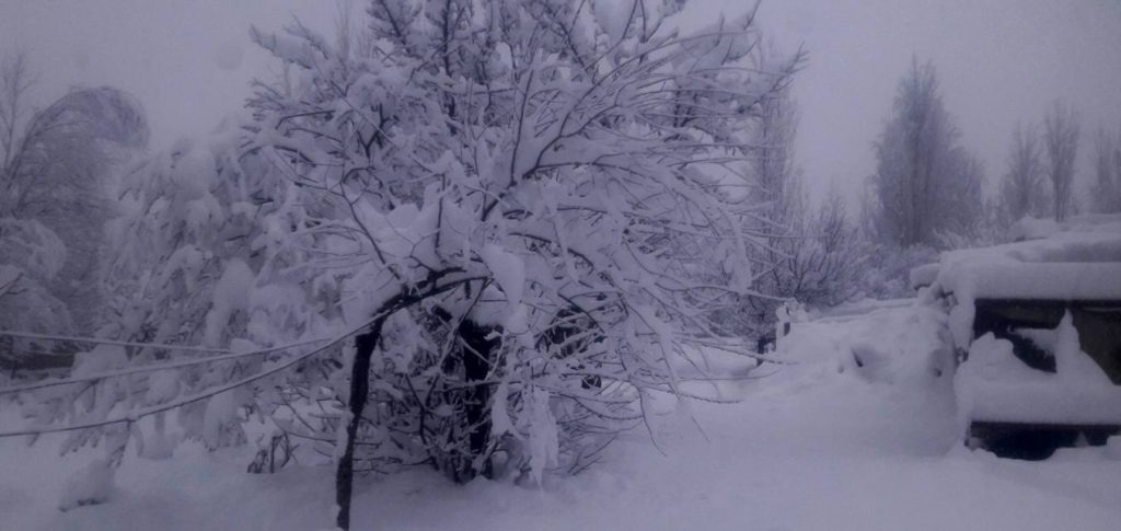 Skardu in winter snowfall best places to visit in winter in Pakistan