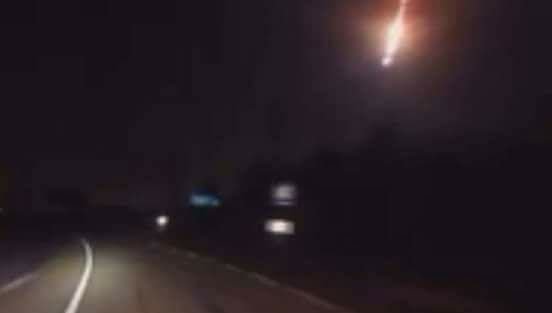 Meteor in Gilgit Baltistan
