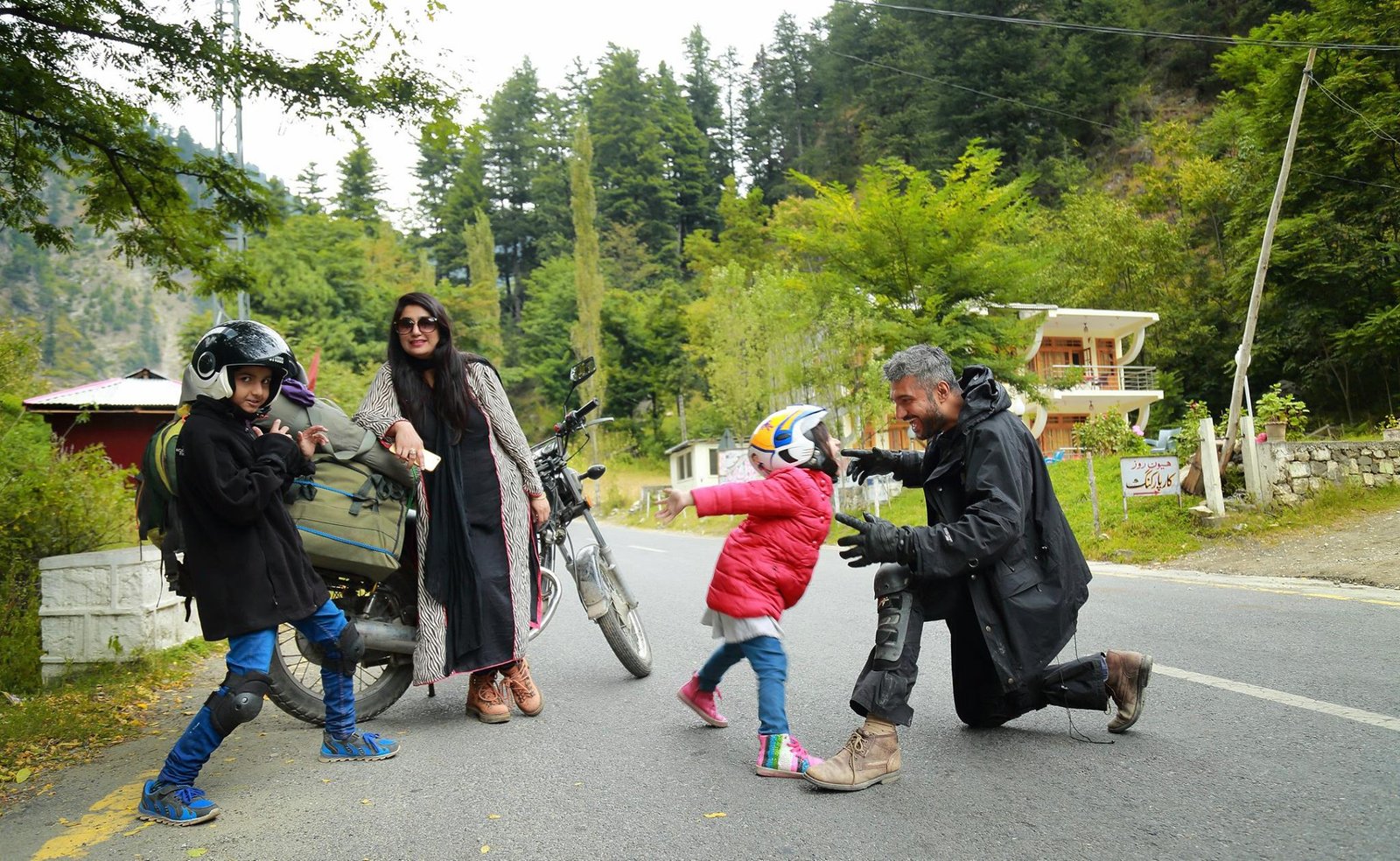 Irfan Younus on Bike Trip