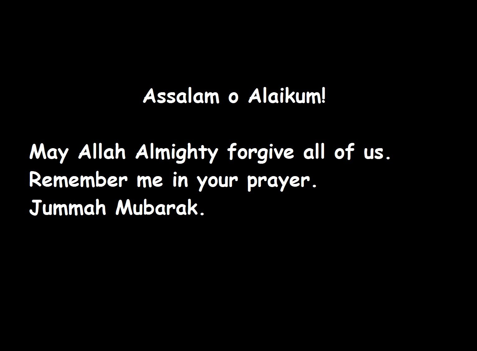 Jummah Mubarak