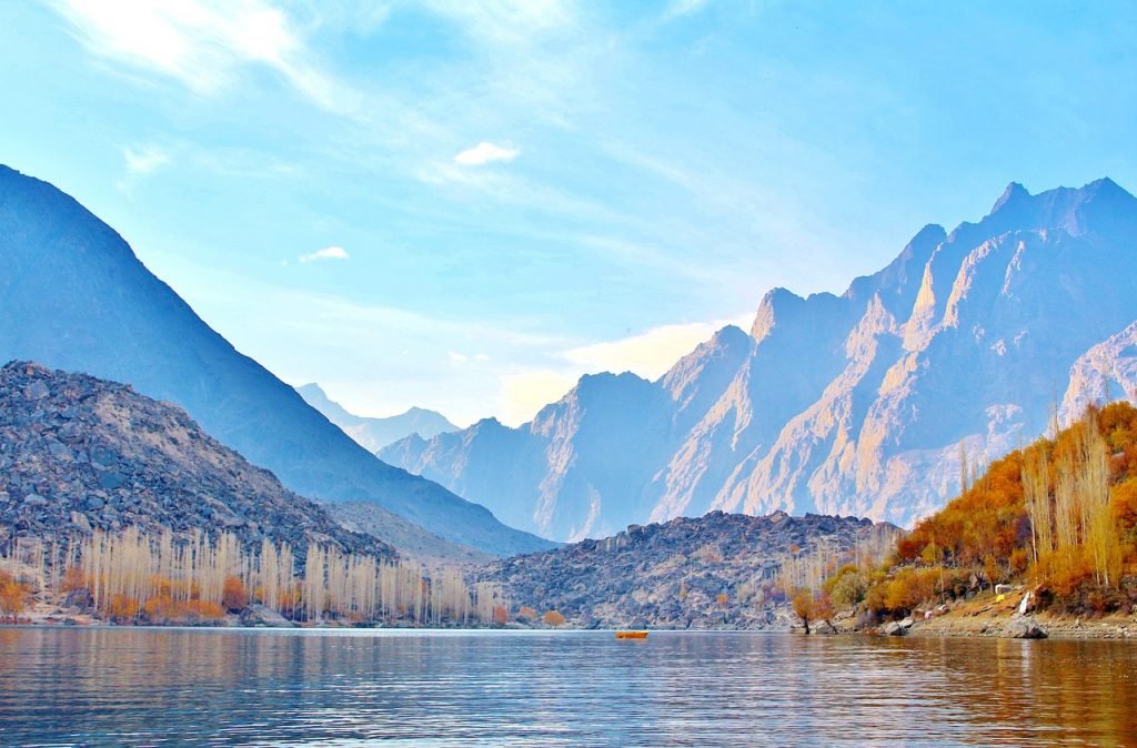 Upper Kachura Lake Skardu Gilgit Baltistan  