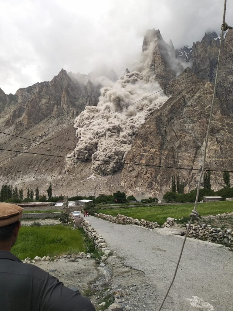 Landslide Gojal Hunza