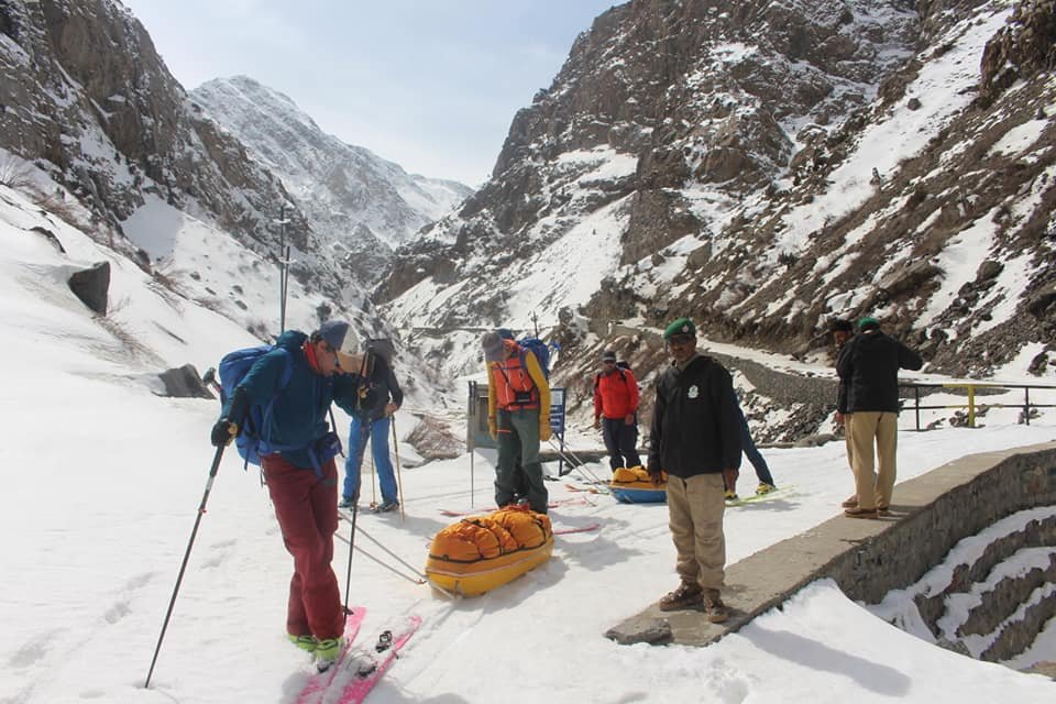 Ski traverse Deosai